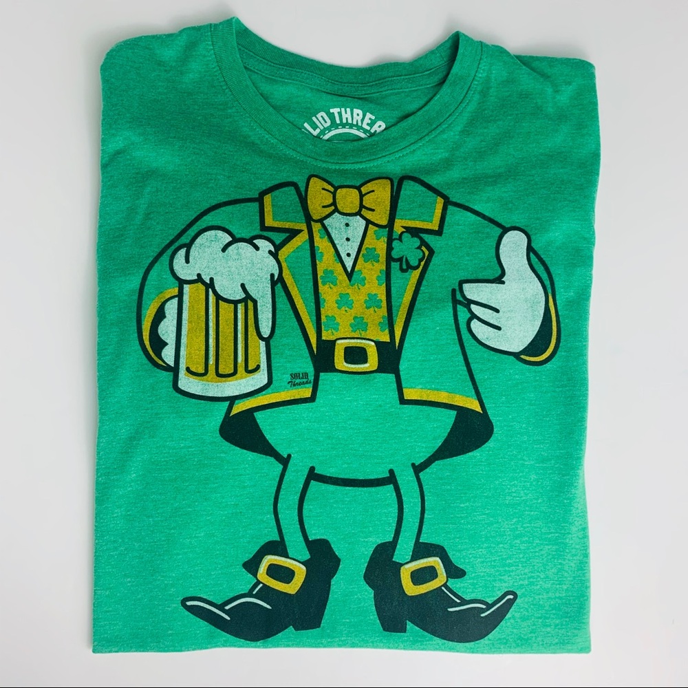 Solid Threads - 🍀St Patty’s tee